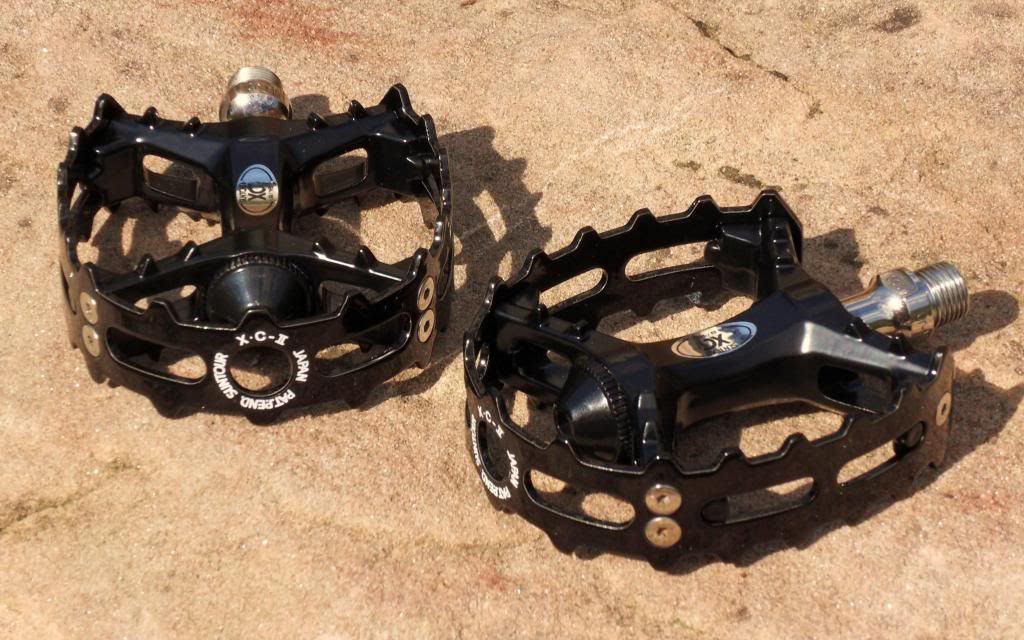 Detailed/How to. Restoration thread Suntour XCII pedal sets